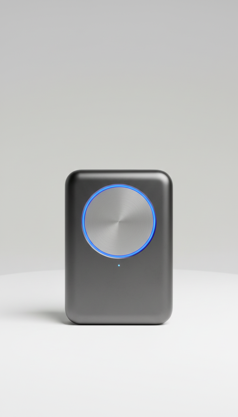 Aluminum Desktop Wireless Charger
